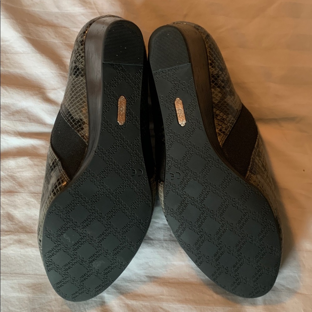 Vionic Black Snakeskin Ankle Booties - image 2